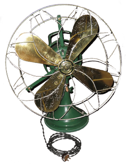 Hunter Brass Blade Fan